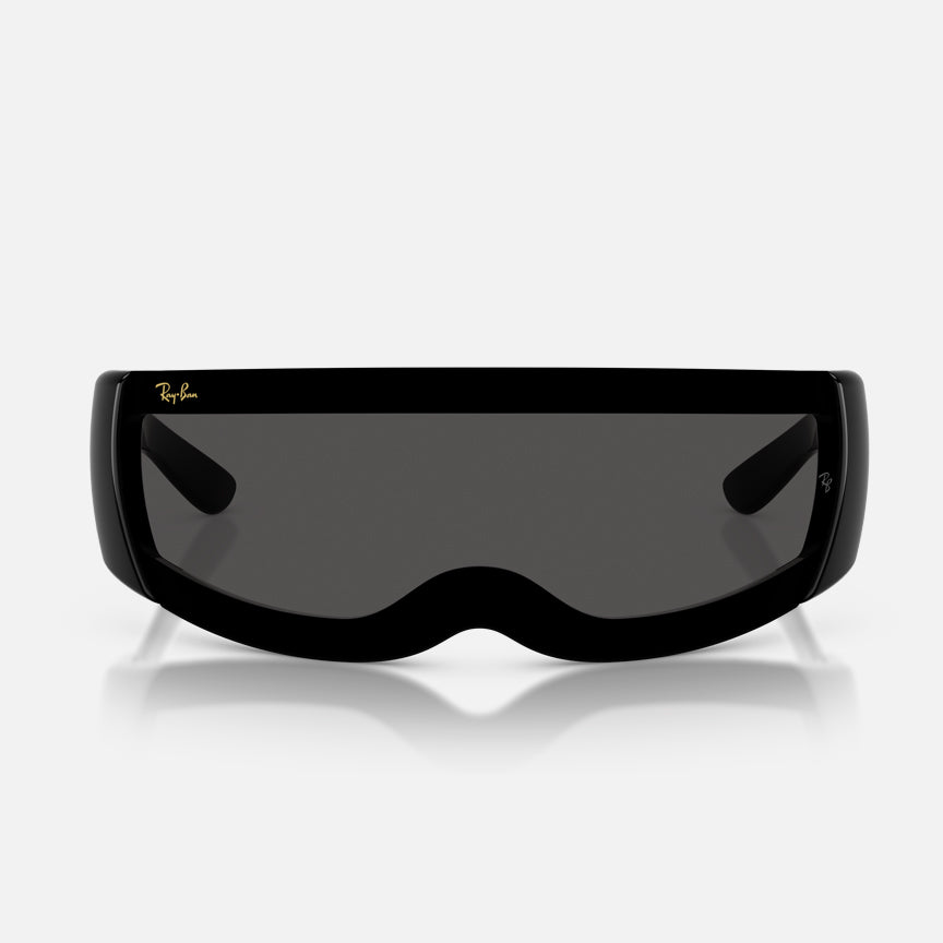 A$AP ROCKY X RAY-BAN ULTRA WRAP 002 - BLACK / BLACK
