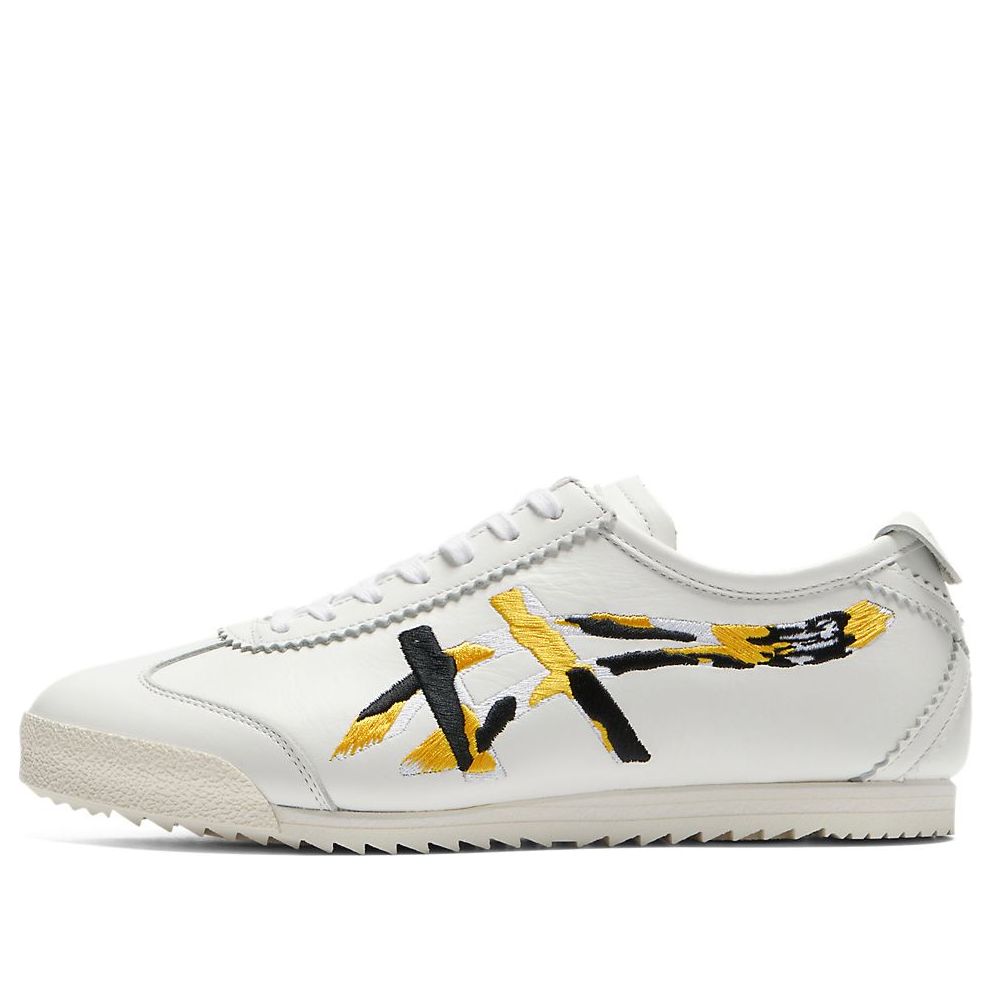 (WMNS) Onitsuka Tiger Mexico 66 Deluxe 'White Vibrant Yellow' 1182A625-101