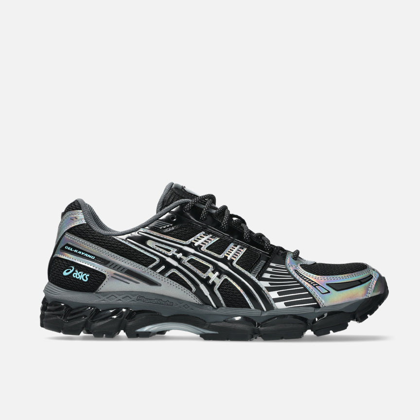 GEL-KAYANO 12.1 - BLACK / PURE SILVER "IRRIDECENT"