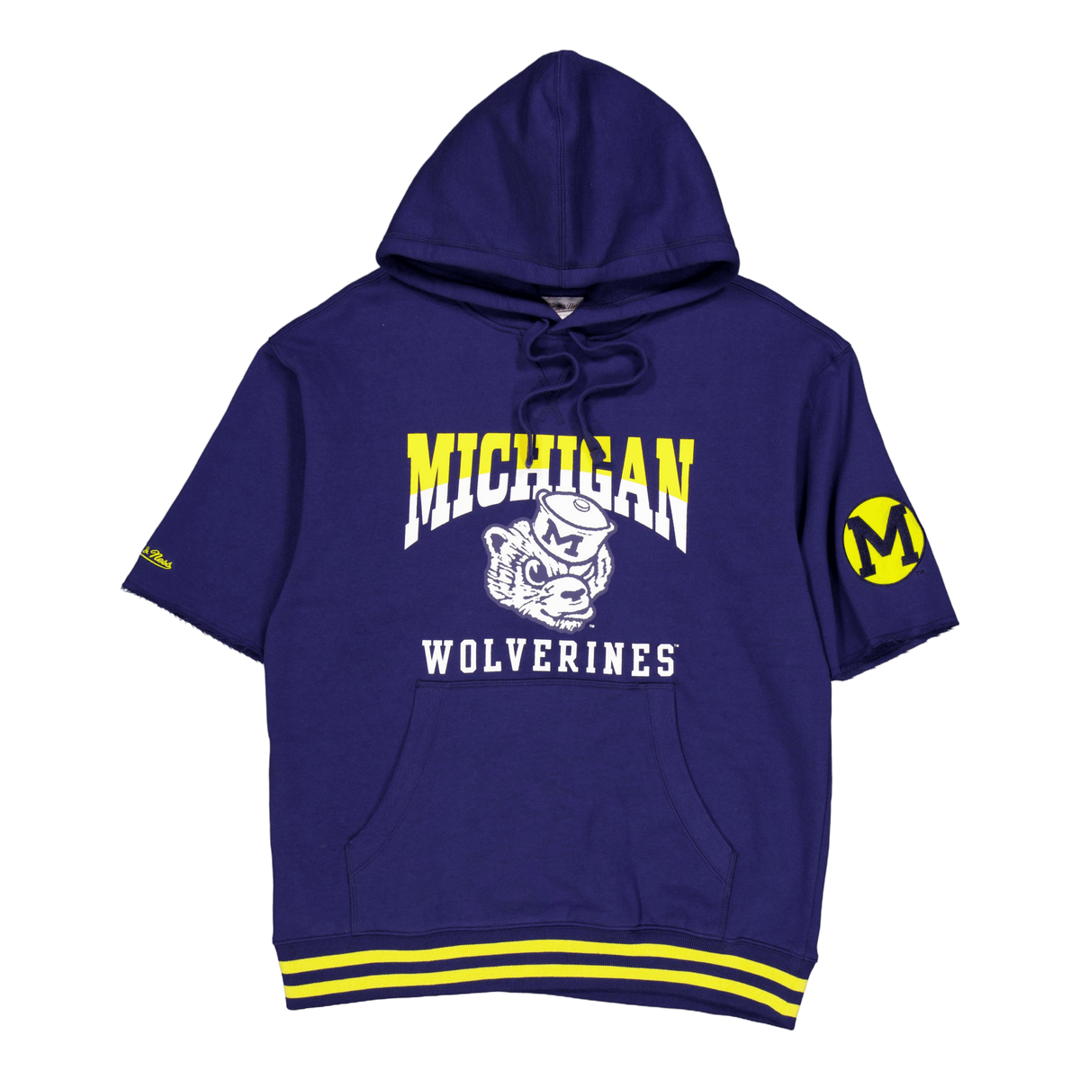 Wolverines Pre-game Ss Fleece Navy