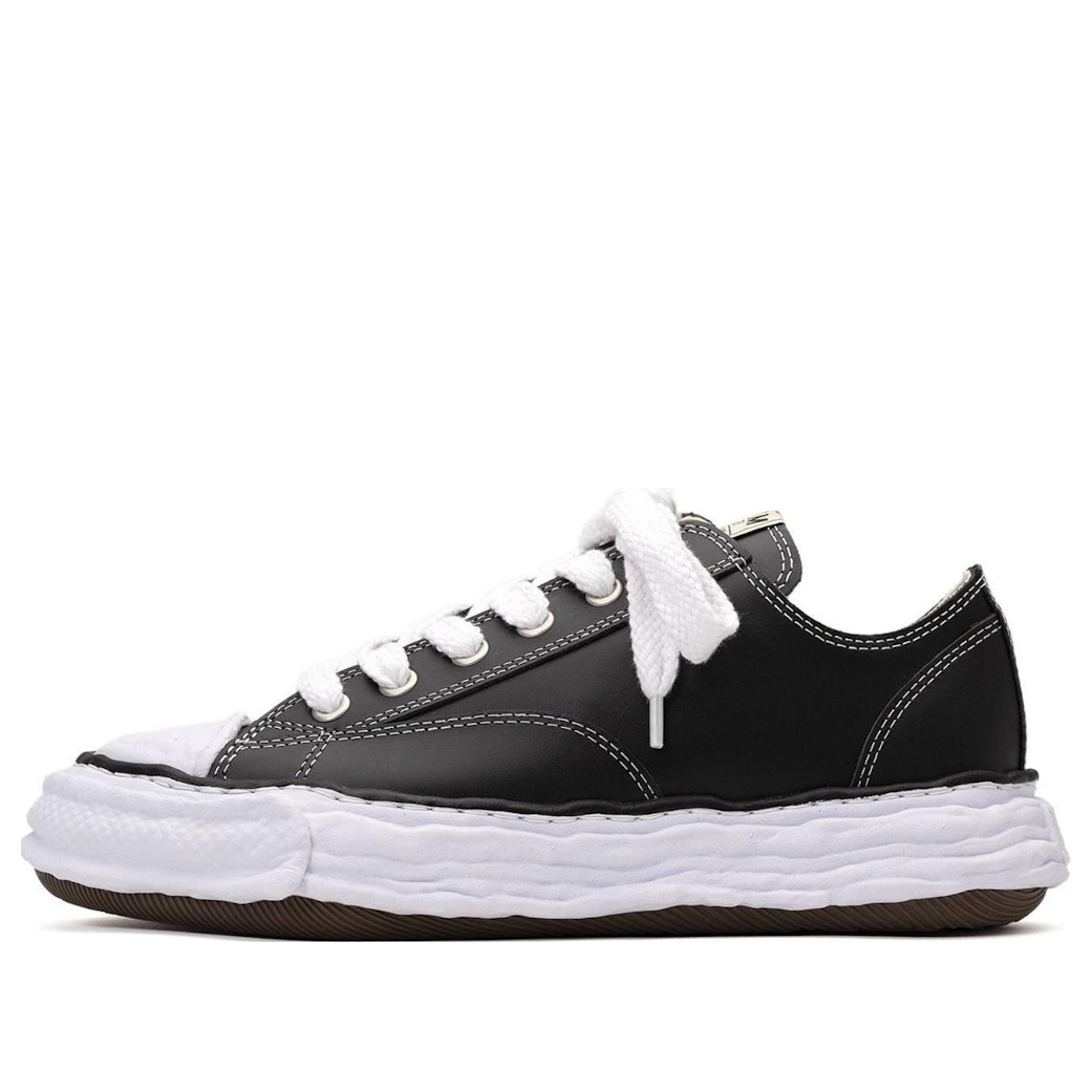 Maison MIHARA YASUHIRO Peterson23 OG Sole Leather Low 'Black' A11FW704-BLACK