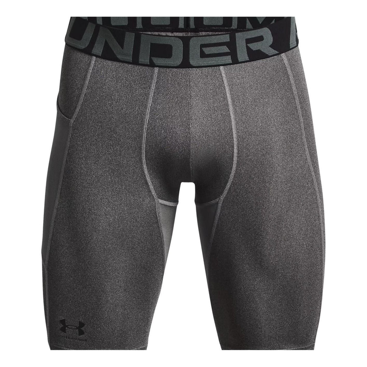 Under Armour HeatGear Pocket 9" Long Shorts Asia Sizing 'Carbon Heather Black' 1361602-090