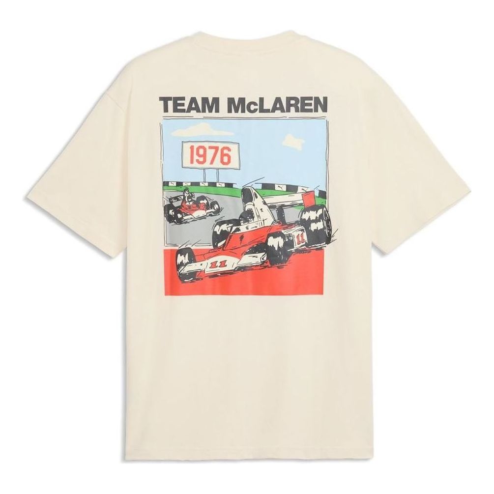 PUMA x McLAREN RACING Graphic T-Shirt 'Alpine Snow' 637874-06