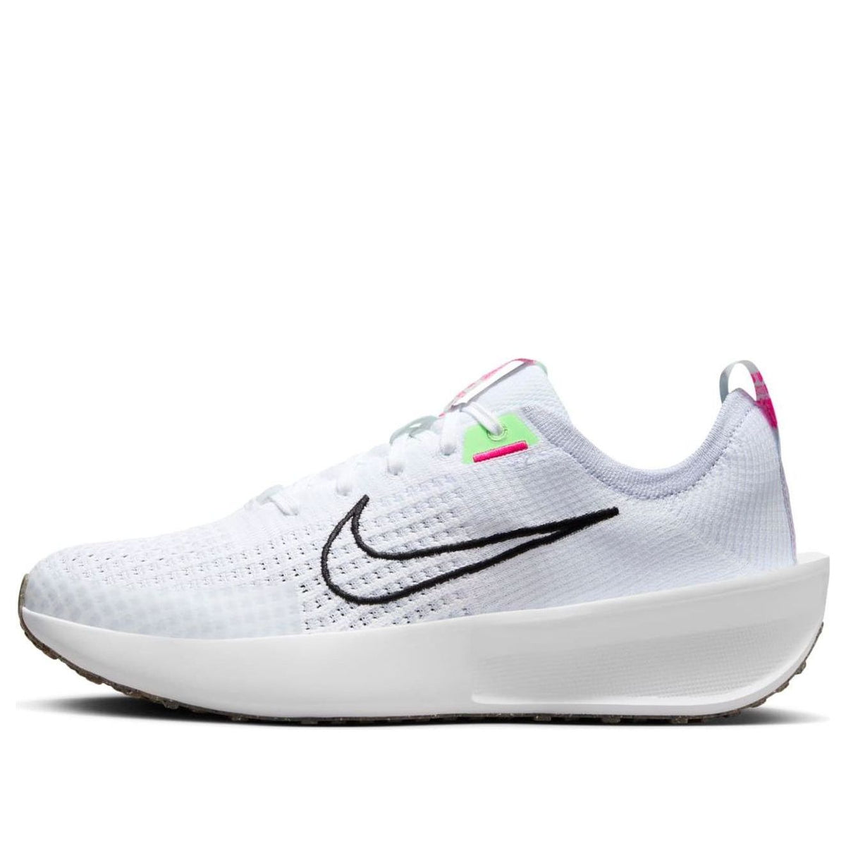 (WMNS) Nike Interact Run 'White Black Green' FD2292-102