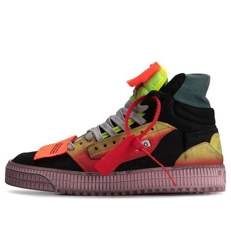 (WMNS) Off-White Off-Court 3.0 'Black Yellow' OWIA112R208001171088