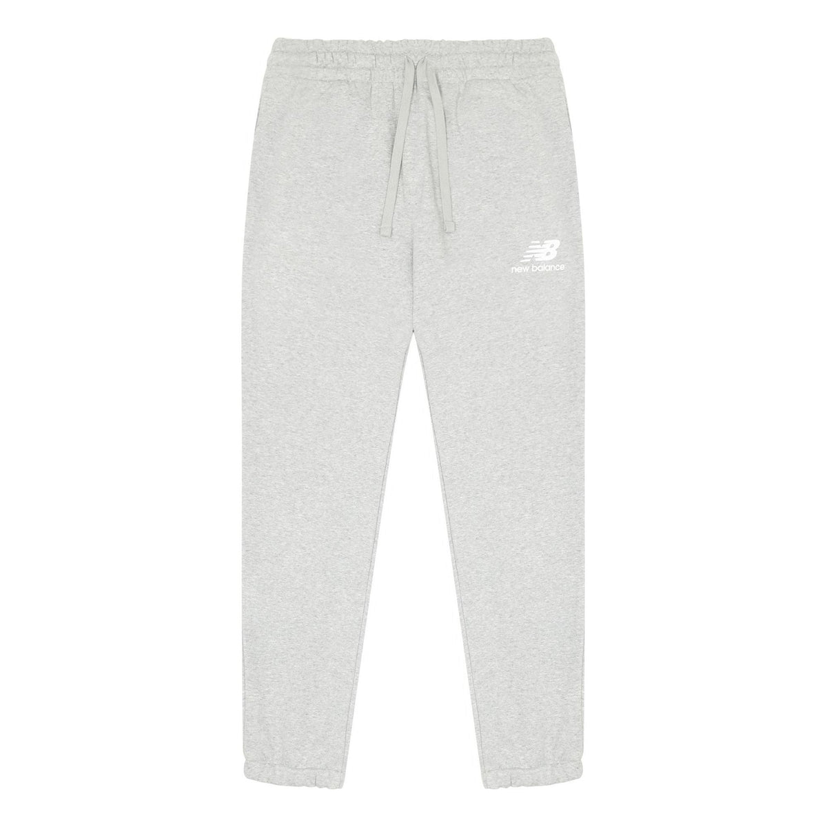 New Balance Essentials Stacked Logo Sweatpants Asia Sizing 'Grey' AMP31539-AG