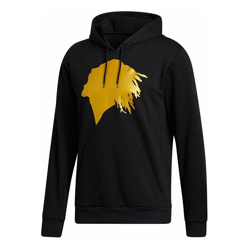 adidas ROSE PO Basketball Sports Pullover Black GP6118