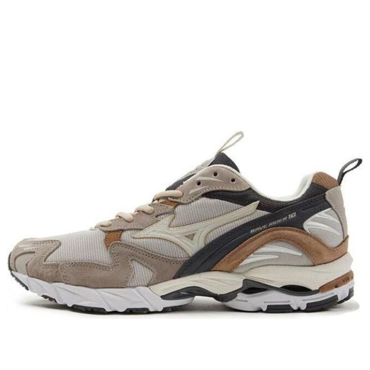 Mizuno Wave Rider 10 'Brown Black White' D1GA222608
