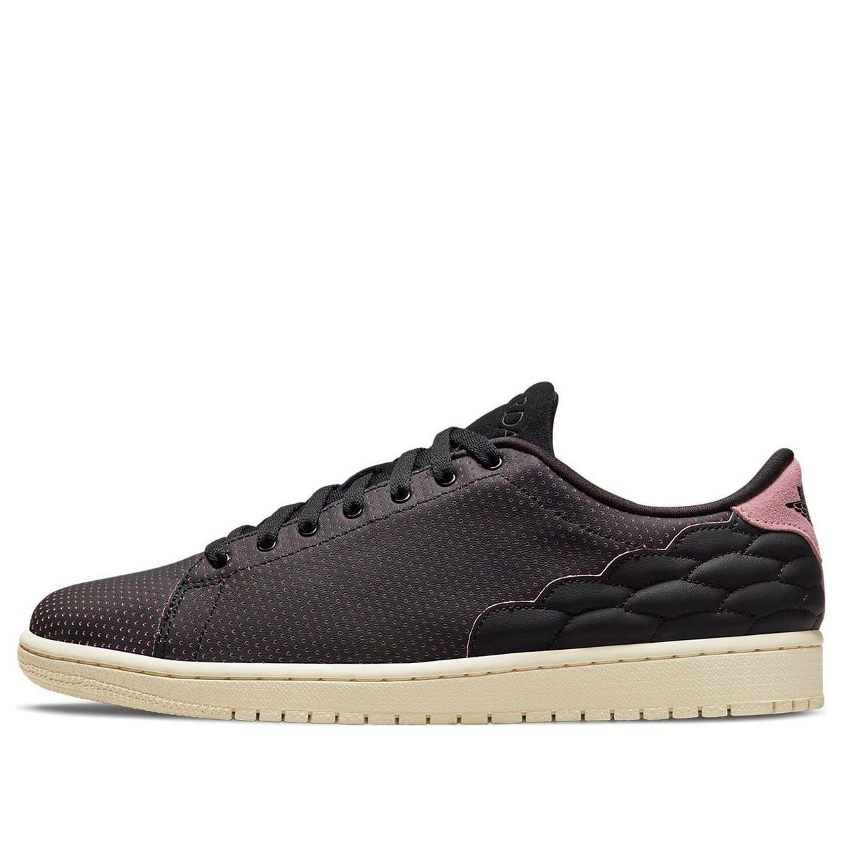 Air Jordan 1 Centre Court 'Perforated Black Pink' DJ2756-006