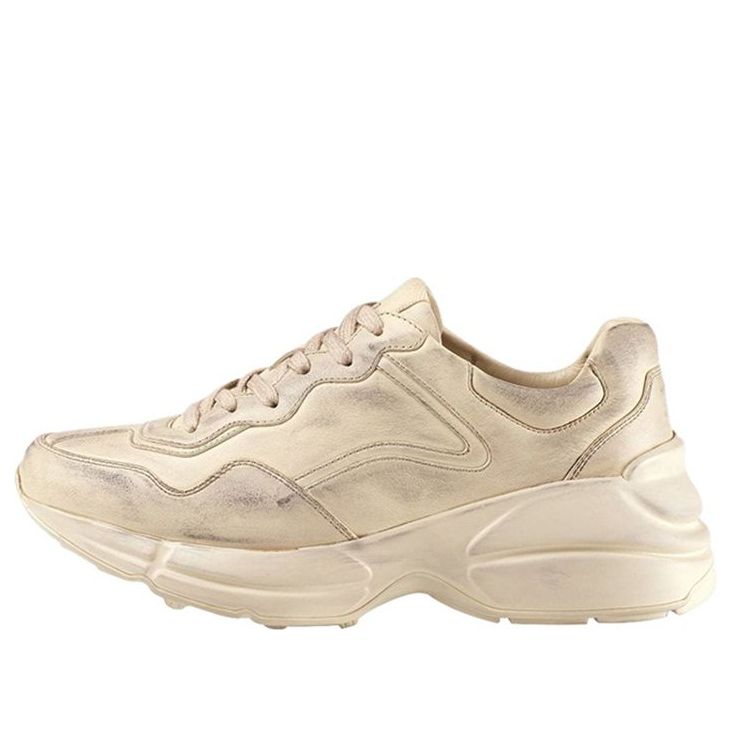 (WMNS) Gucci Rhyton 'Distressed Ivory' 550046-A9L00-9522