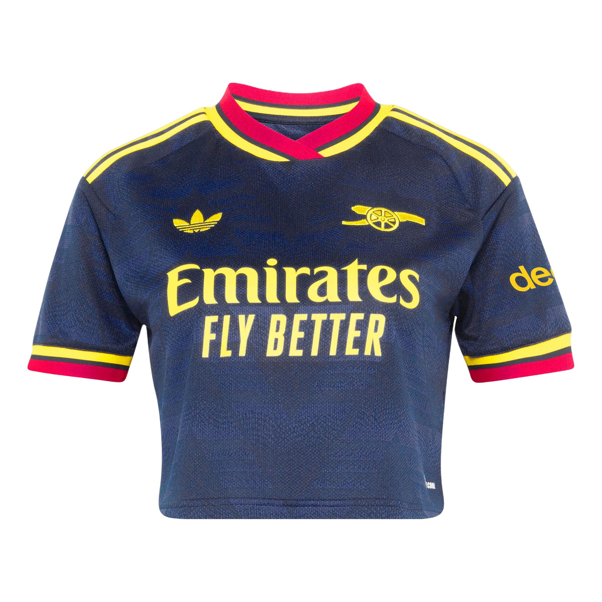 (WMNS) adidas x Arsenal FC 26/27 Away Cropped Jersey Asia SIzing 'Collegiate Navy' KB5587