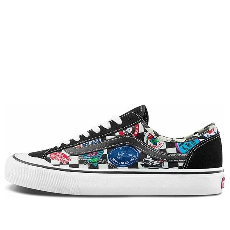 Vans Style 36 Colour printing shoes Black MULTI-COLOR VN0A3MVL3P0