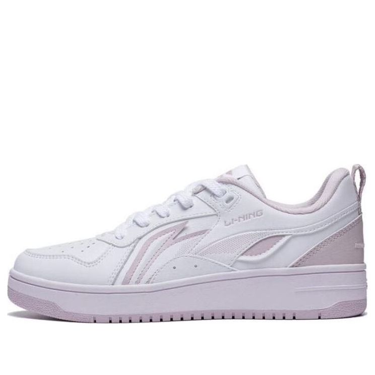 (WMNS) Li-Ning Shiyi 'White Mauve' AGCT342-1