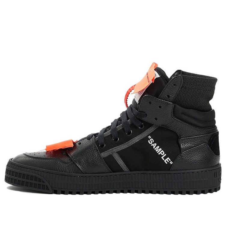Off-White Off Court 3.0 High 'Black Orange' OMIA065E18A420011000