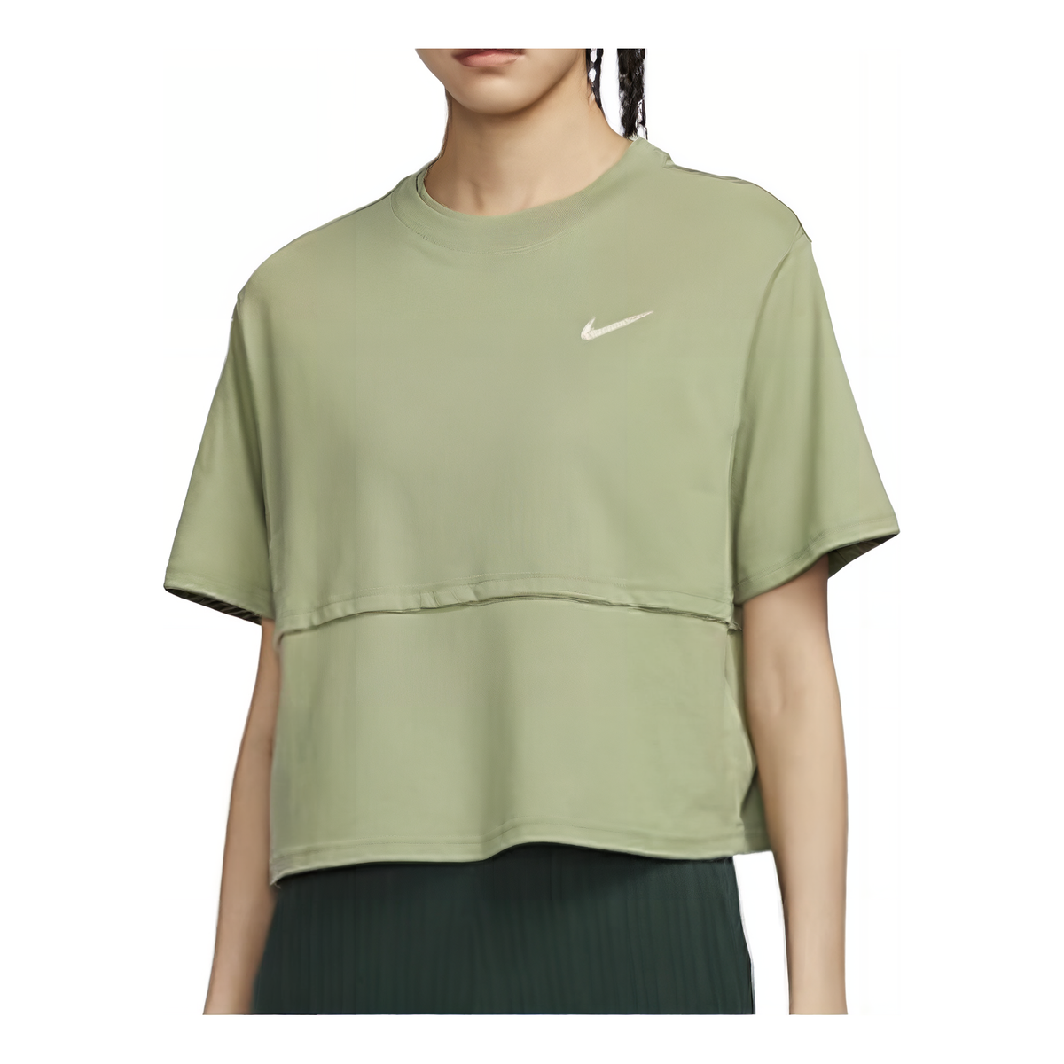 (WMNS) Nike AS W NSW SS TOP GCEL 'Green' FQ7009-386