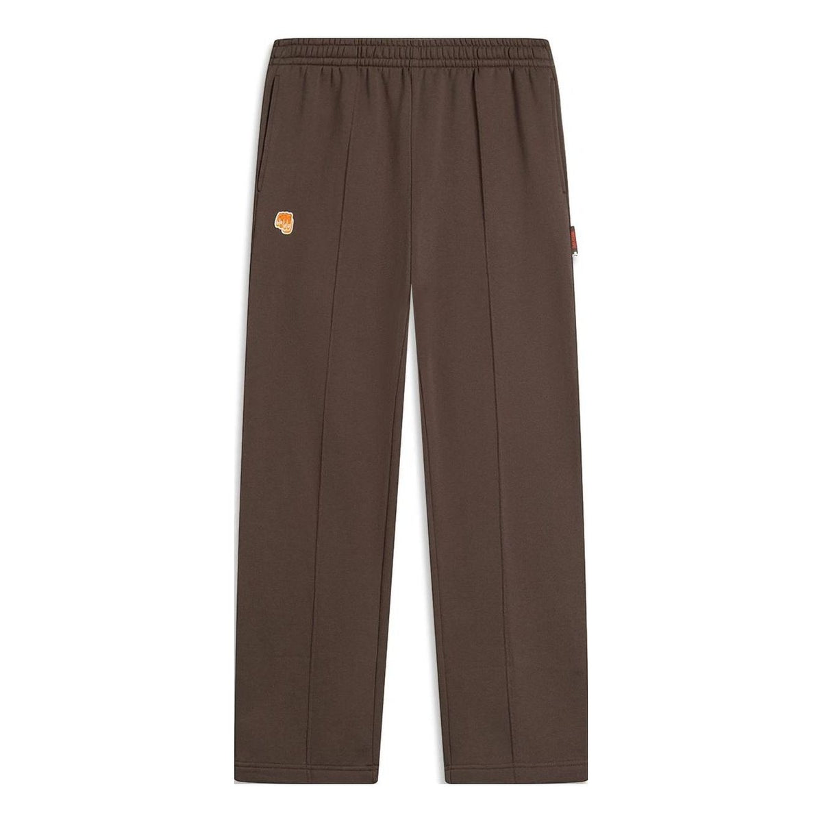Li-Ning BadFive Logo Fleece Sweatpants 'Brown' AKLT845-1