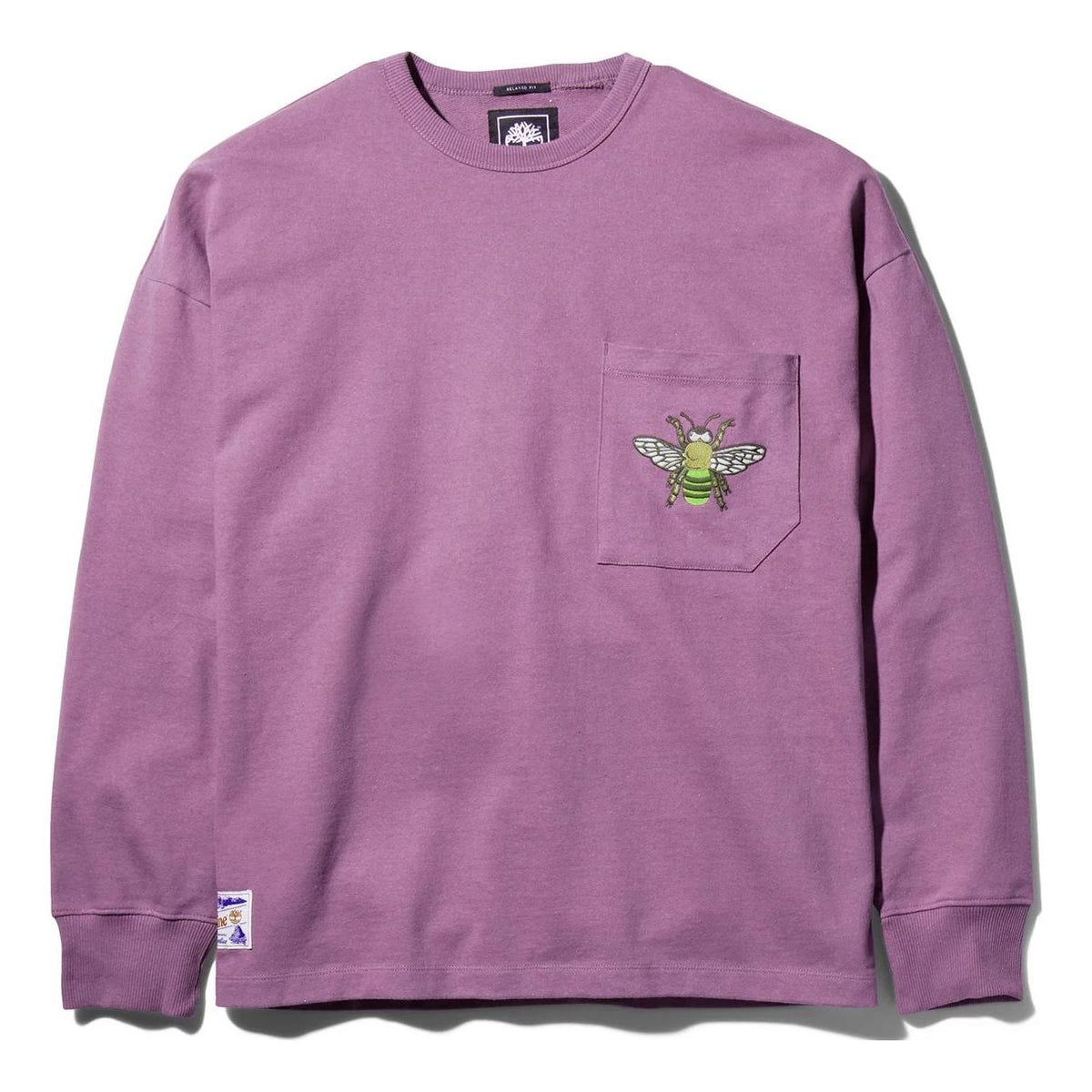 Timberland x Billionaire Boys Club's Bee Line Pocket Long Sleeves T-Shirt 'Purple' TB0A2FT5-CJ0