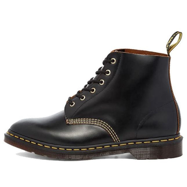 Dr. Martens Retro 6 Martin boots Couple Style Black 22701001