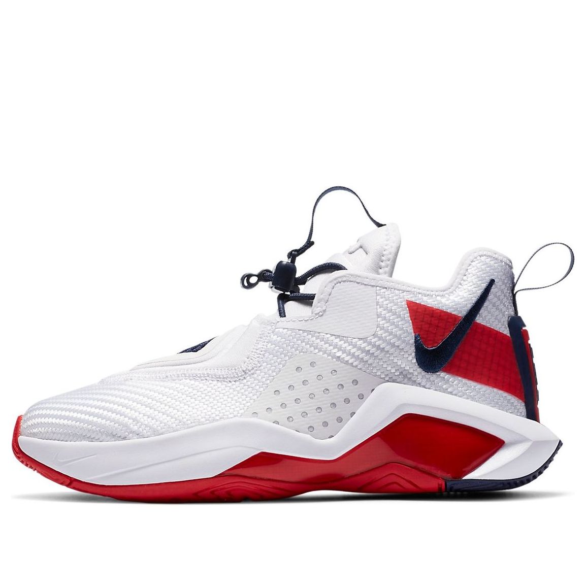 (GS) Nike LeBron Soldier 14 'White University Red' CN8689-100