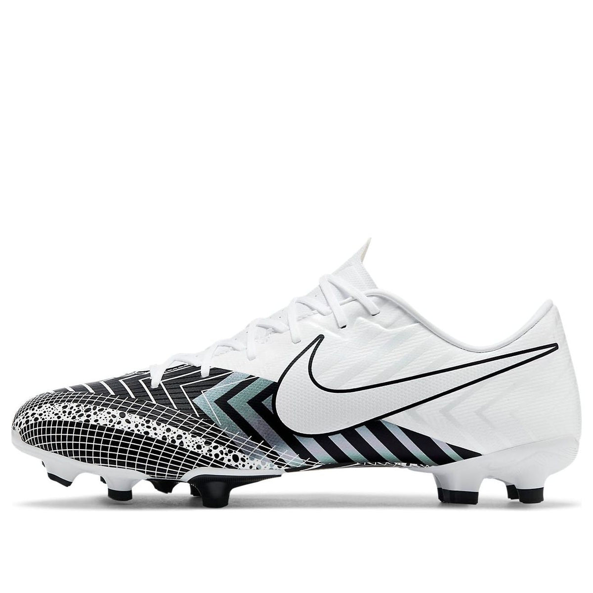 Nike VAPOR 13 ACADEMY MDS FG Firm Ground 'White Black' CJ1292-110