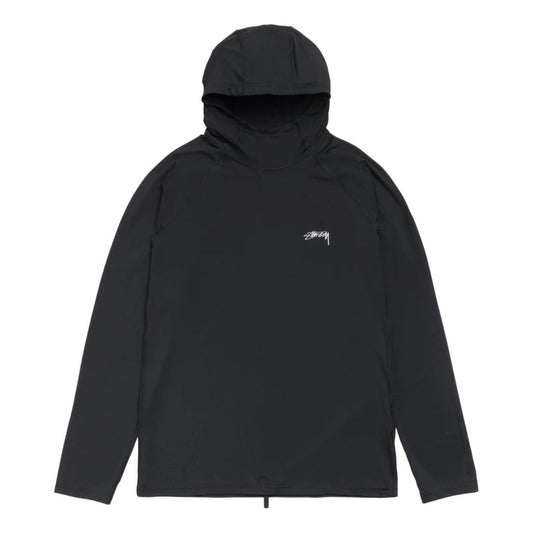 Stussy Hooded Rash Guard 'Black' 1140394-BLAC
