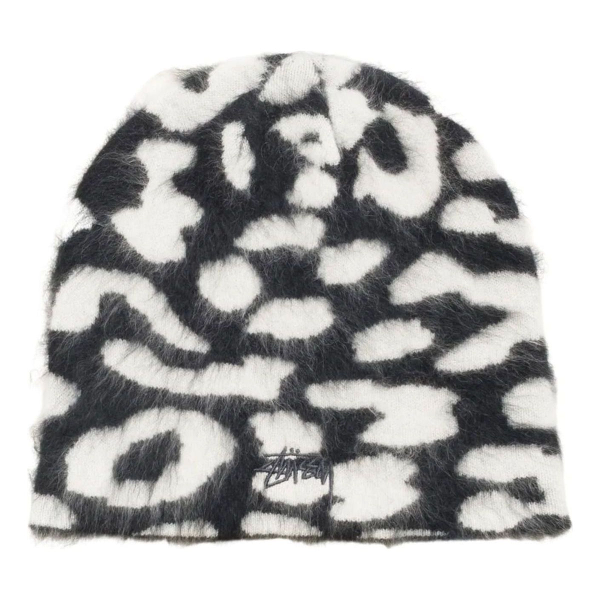 Stussy Cashmere Leopard Skullcap 'Black' 1321282-BLAC - Stussy Professional Edition