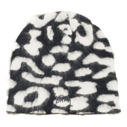 Stussy Cashmere Leopard Skullcap 'Black' 1321282-BLAC - Stussy Professional Edition