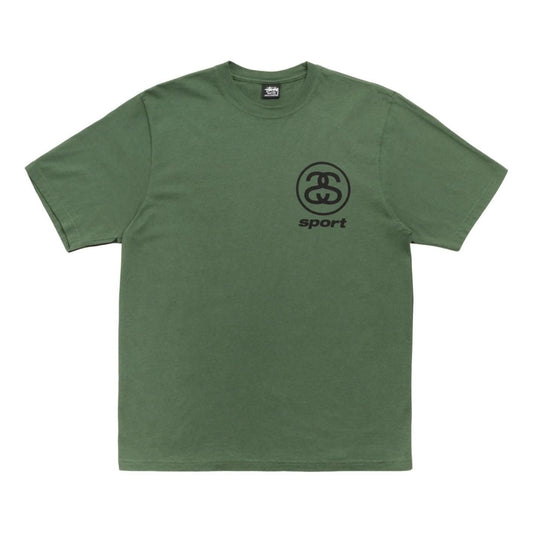 Stussy Link Sports Pigment Dyed T-Shirt 'Pine' 1905191-PINE