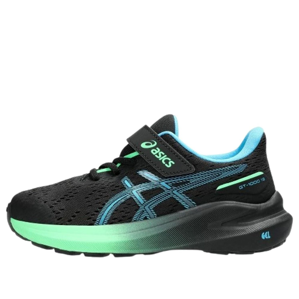 (PS) ASICS GT-1000 13 'Black Digital Aqua' 1014A344-001
