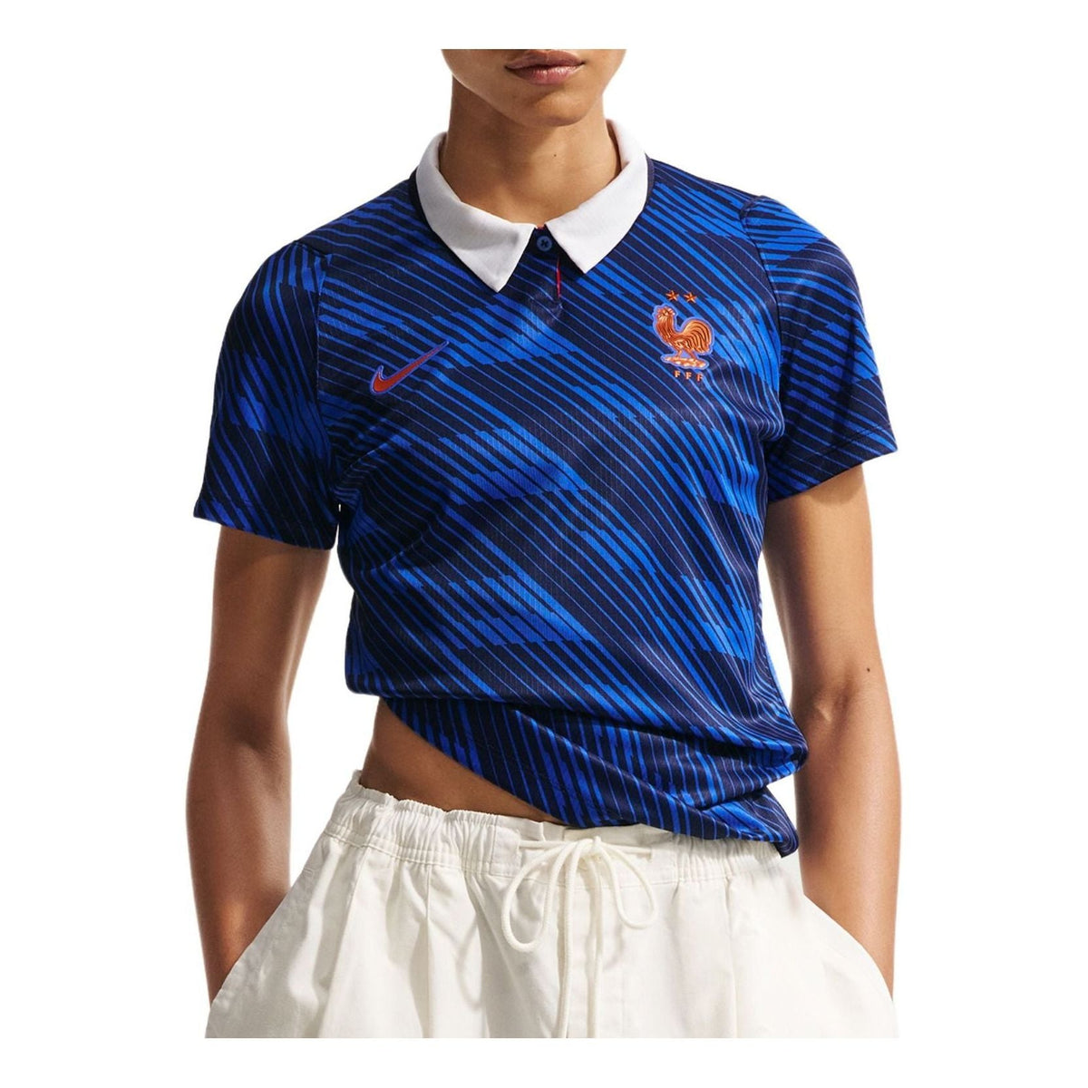 (WMNS) Nike FFF 2026 Stadium Home Dri-FIT Replica Jersey 'Game Royal Blackened Blue White' IB5317-480