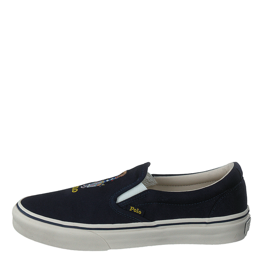 Keaton Polo Bear Canvas Sneaker Navy Bear