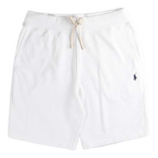 The RL Fleece Short White