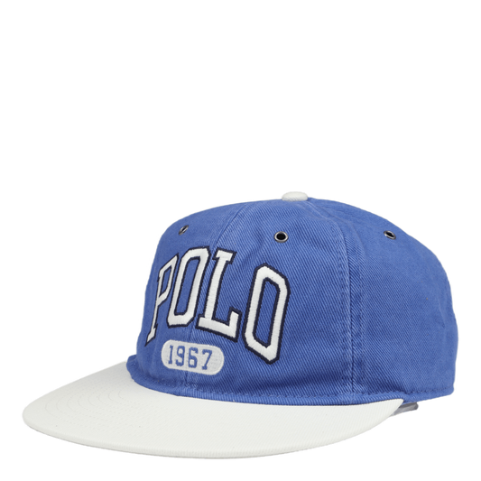 Logo Cotton Chino Ball Cap Liberty/Deckwash White