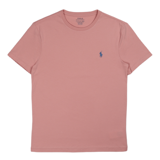 Custom Slim Fit Jersey Crewneck T-Shirt Adirondack Rose/C7381