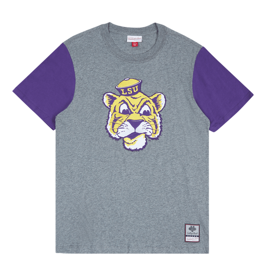 LSU Color Blocked Ss Tee