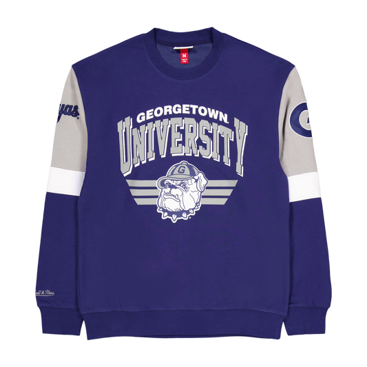 Hoyas All Over Crew 3.0 Navy
