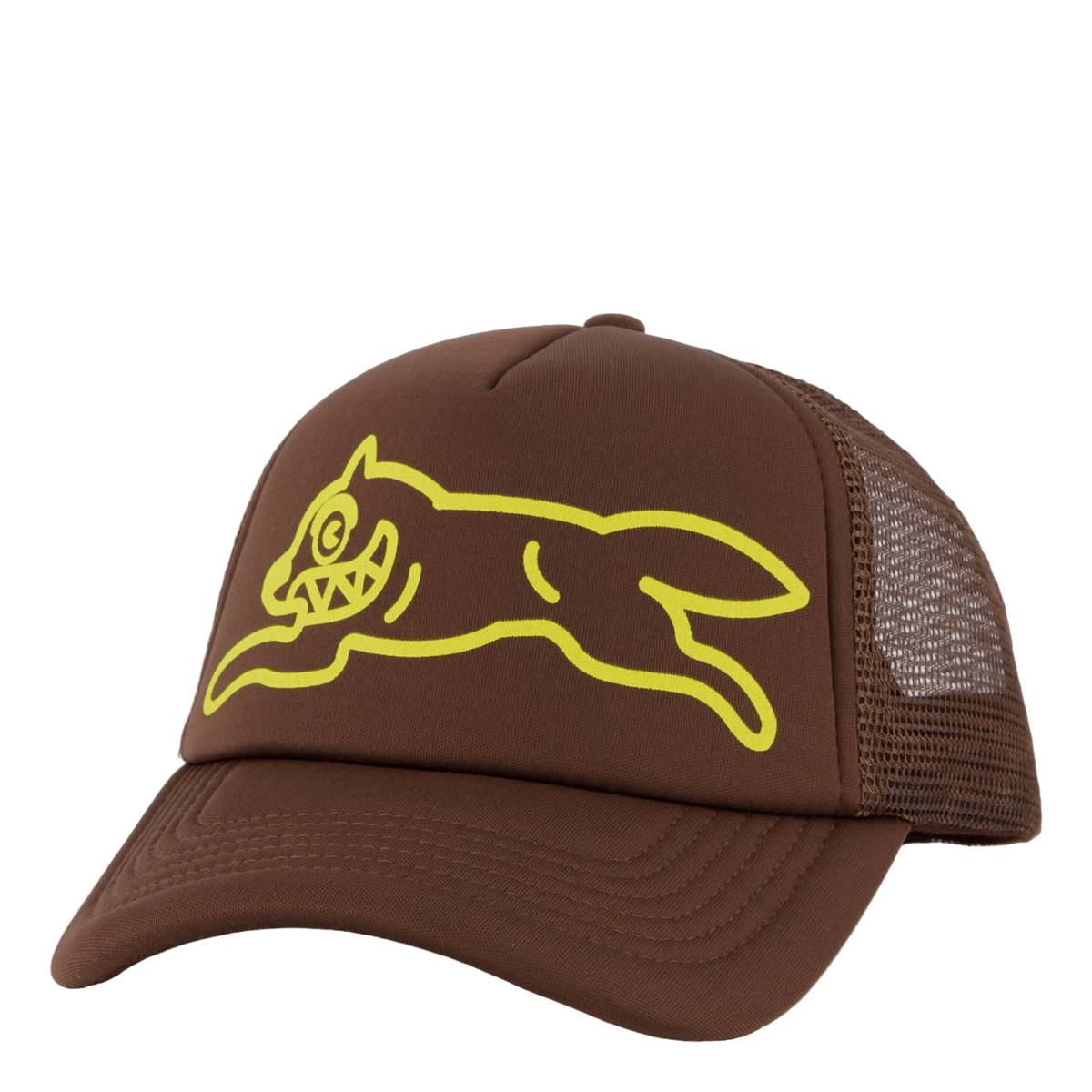 Running Dog Trucker Cap Brown