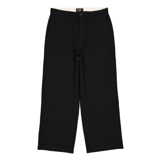 A Pant Black Twill