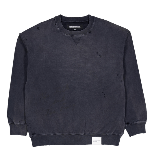 Savage Sweat Shirt Ls Black