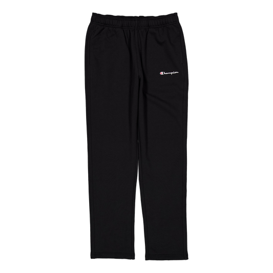 Straight Hem Pants Black Beauty