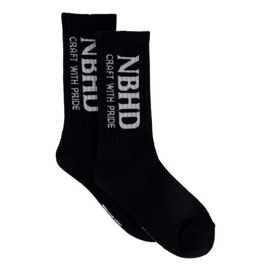Nbhd Logo Socks Black