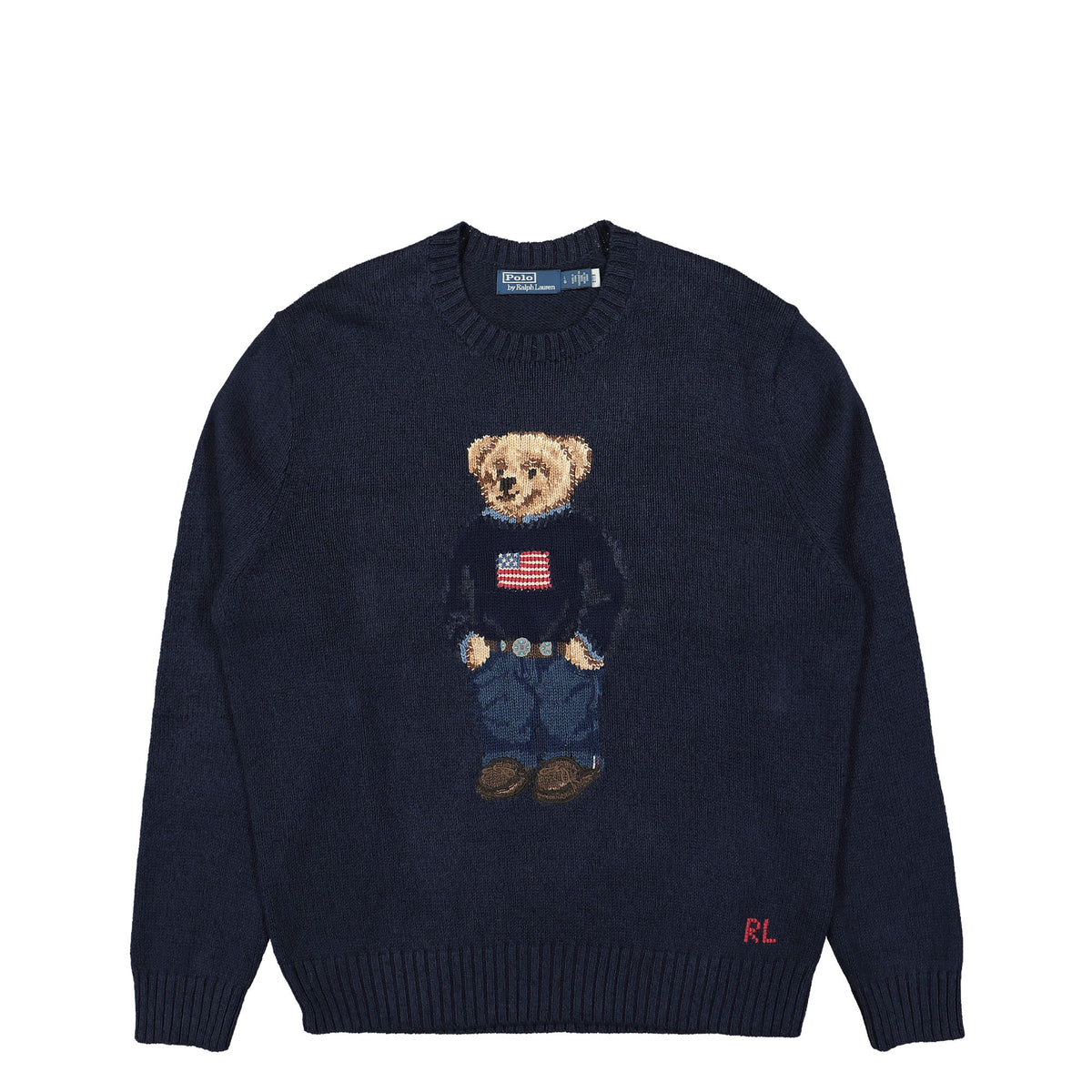 Long Sleeve Polo Bear Sweater