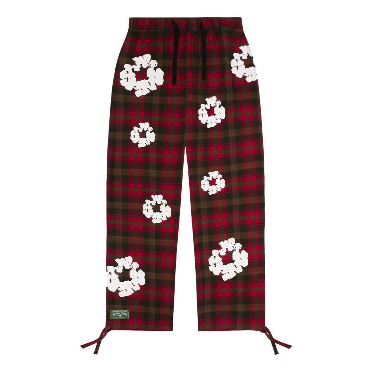 Denim Tears Cotton Wreath Pajama Pants 'Red Plaid' DT12-2-5