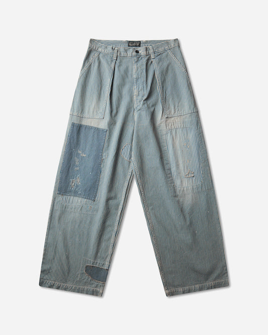 Men's Liberty Hickoree Fatigue Baggy Pants (Rushfiled Remake) Hickory Stripes