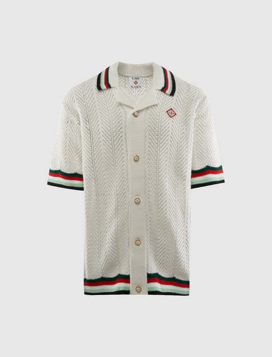 SPORTY CROCHET SHIRT