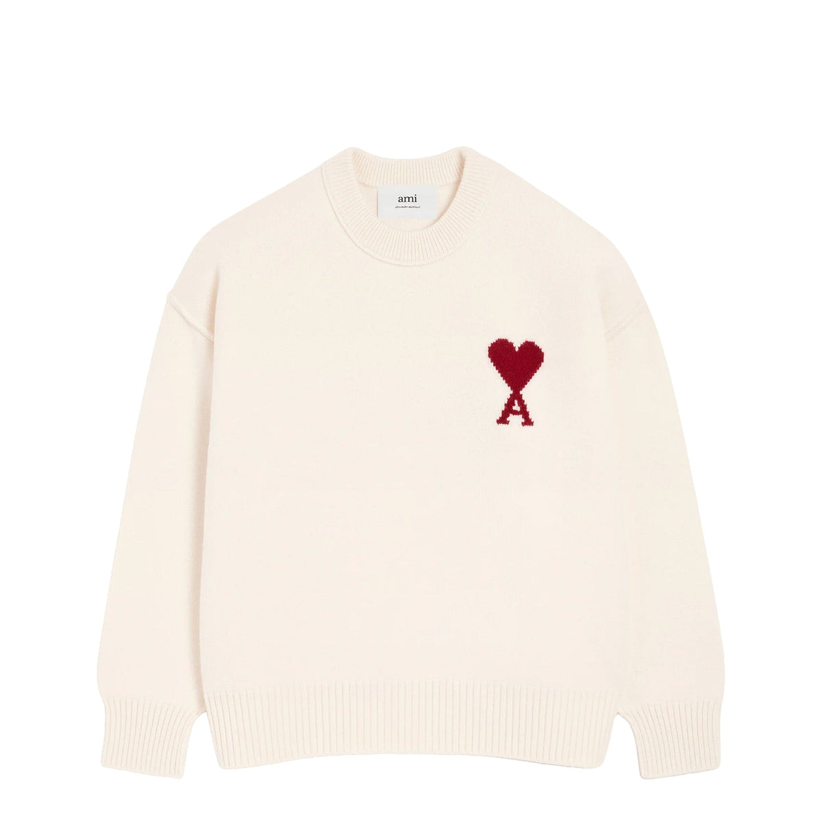 AMI Paris	Ami De Coeur Wool Sweater