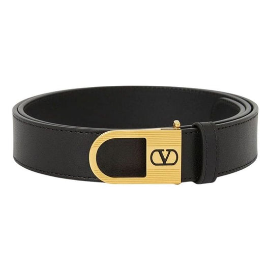 Valentino SS26 V-Logo Signature Belt 'Black' T0ST8JAQ0NO