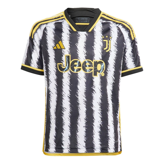 (GS) adidas Juventus 23/24 Home Jersey Asia Sizing 'Black White' IB0490