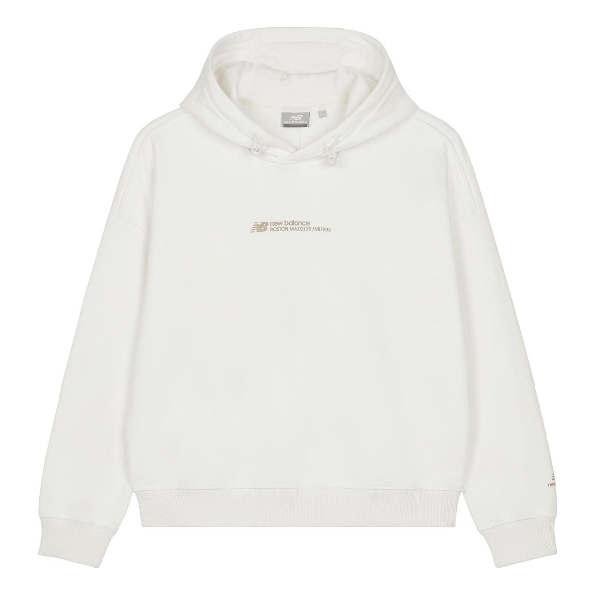 (WMNS) New Balance Lifestyle Casual Hoodie Asia Sizing 'White' 5CD37302-IV