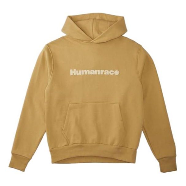 adidas x Pharrell Humanrace Logo Hoodie 'Tan' HG1816